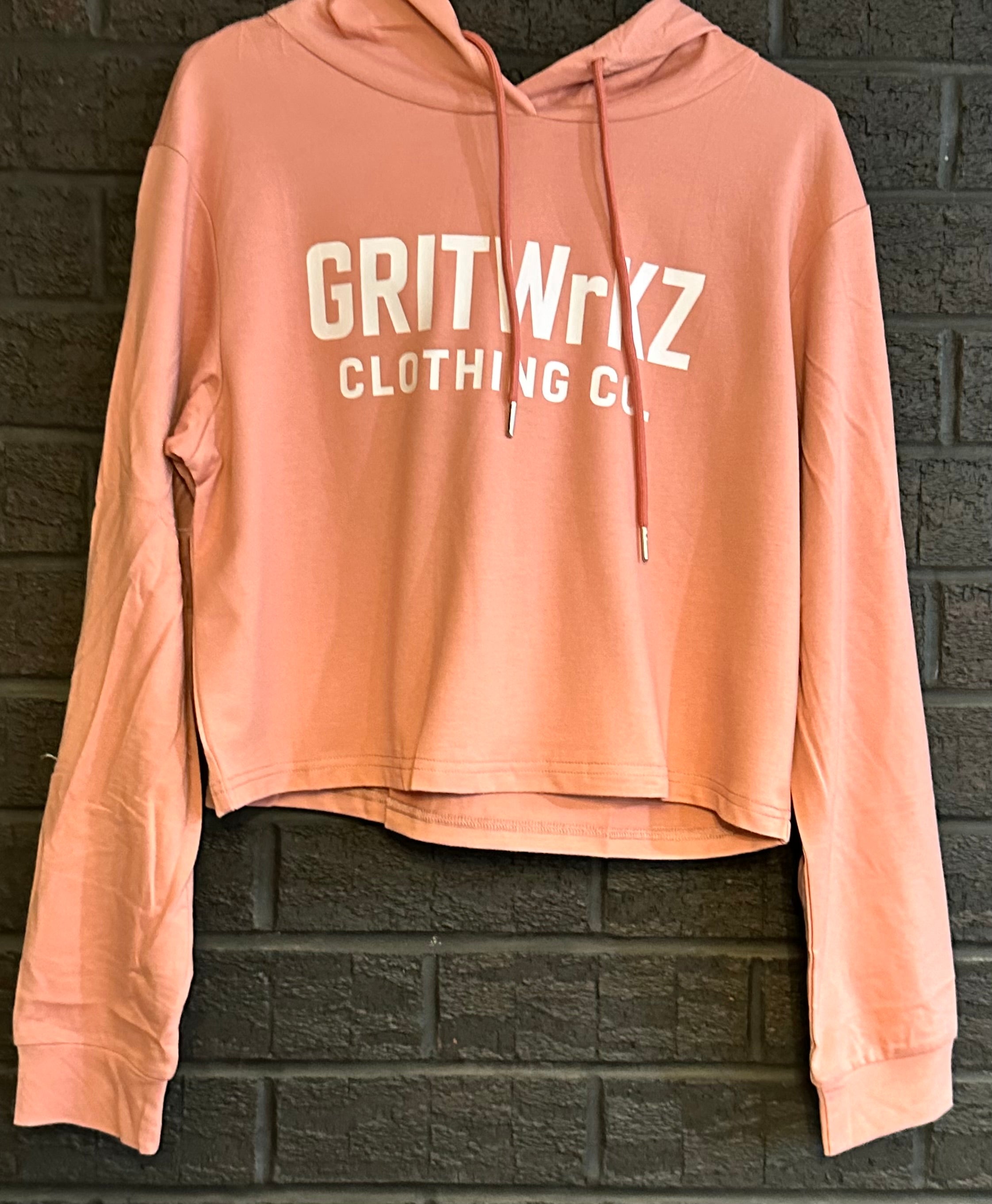 Fueled by disrespect crafted by GRITWrKZ (Long sleeve crop top)