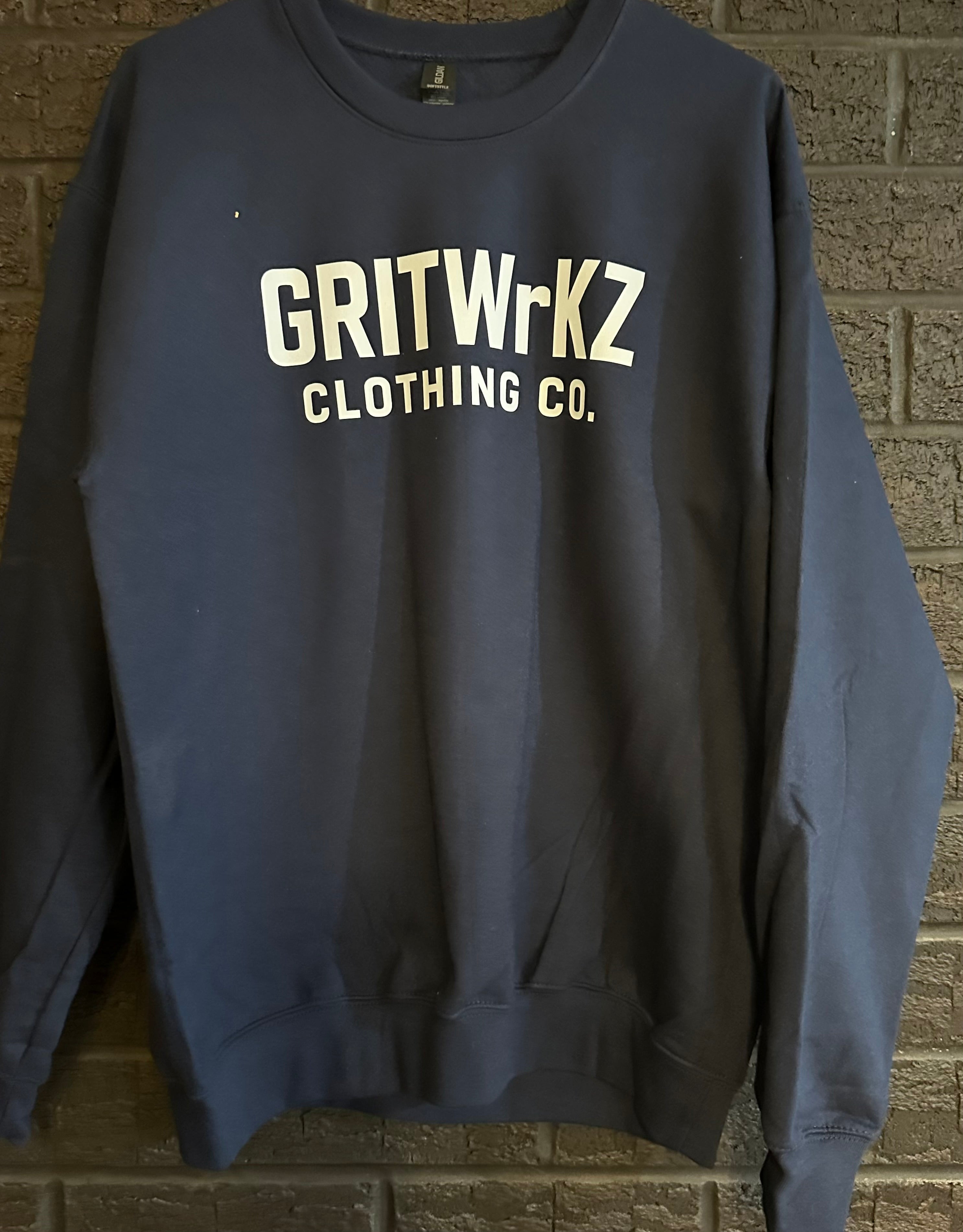 Spite made me GRITWrKZ built me (Crewneck sweatshirt)