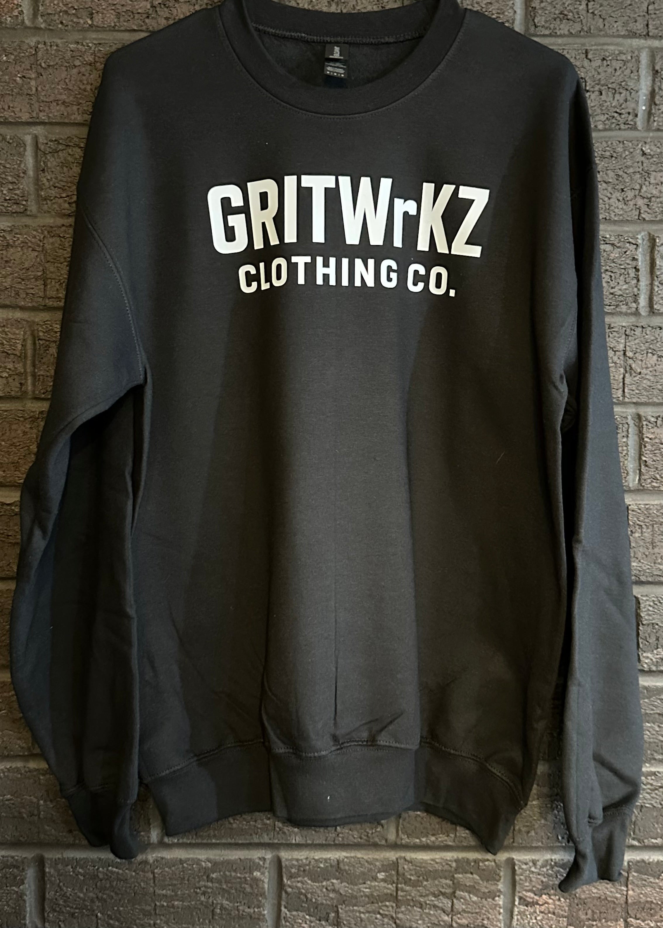 GRITWrKZ Born from hate powered by disciplined (Crewneck sweatshirt)